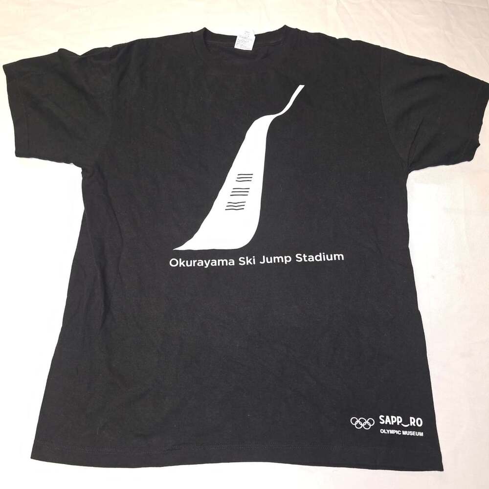 Sapporo Olympic Museum Okurayama Ski Jump Stadium T-Shirt L